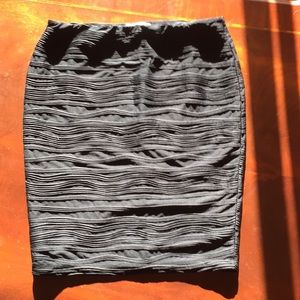 JLo Black Stretch Skirt